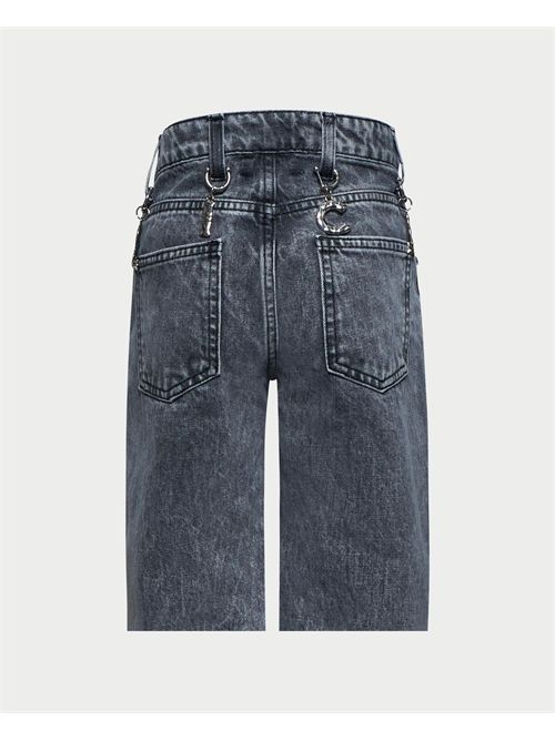 John Richmond girls' jeans with charms JOHN RICHMOND | RGA25168JEDENIM GREY MEDIUM